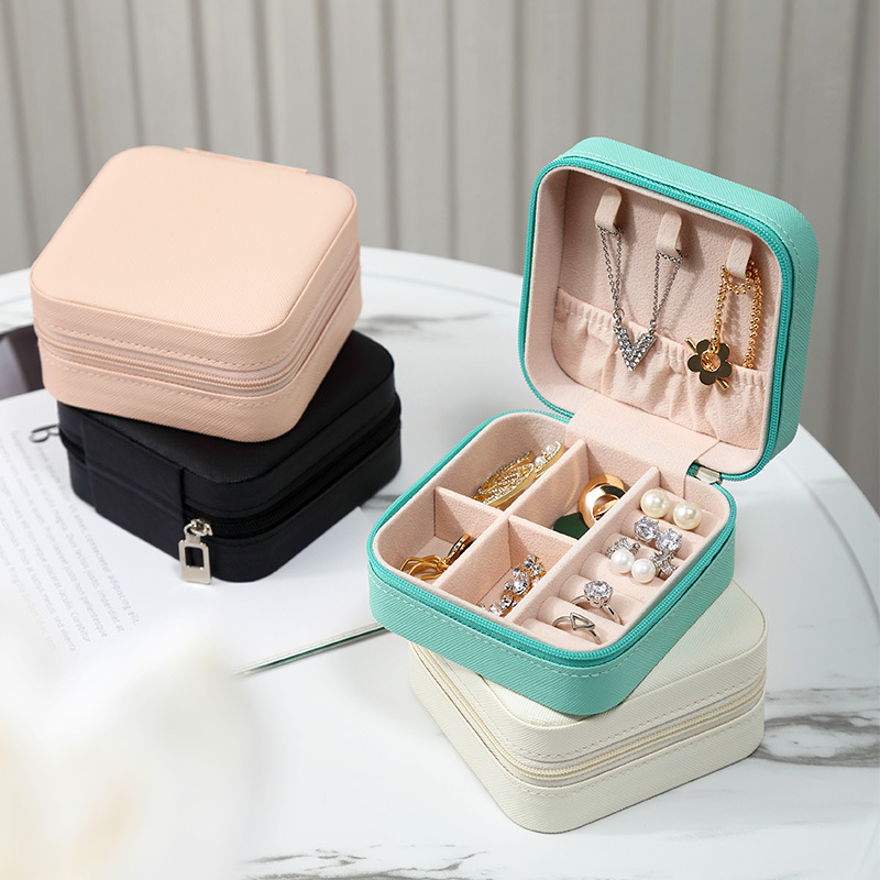 Compact Portable Jewelry Organizer Box